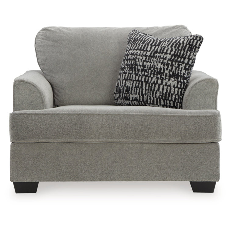 Wayfair oversized outlet chair and ottoman